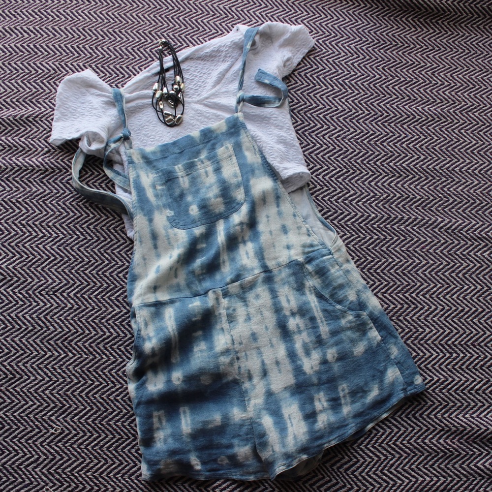 Billabong Acid Wash / Tie Dye Overalls
